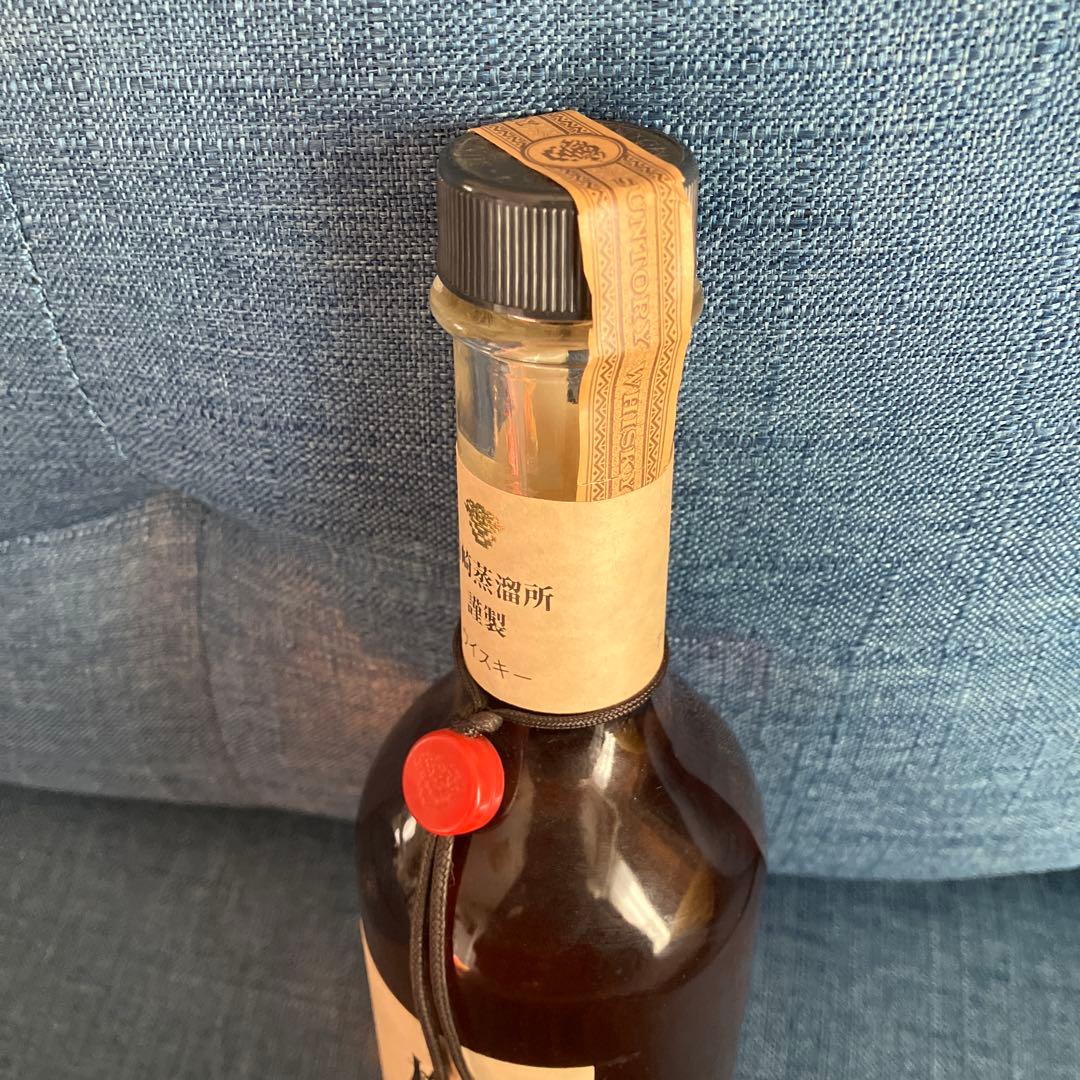 サントリー 山崎蒸溜所謹製 樽出原酒 ピュアモルトウイスキー 未開封