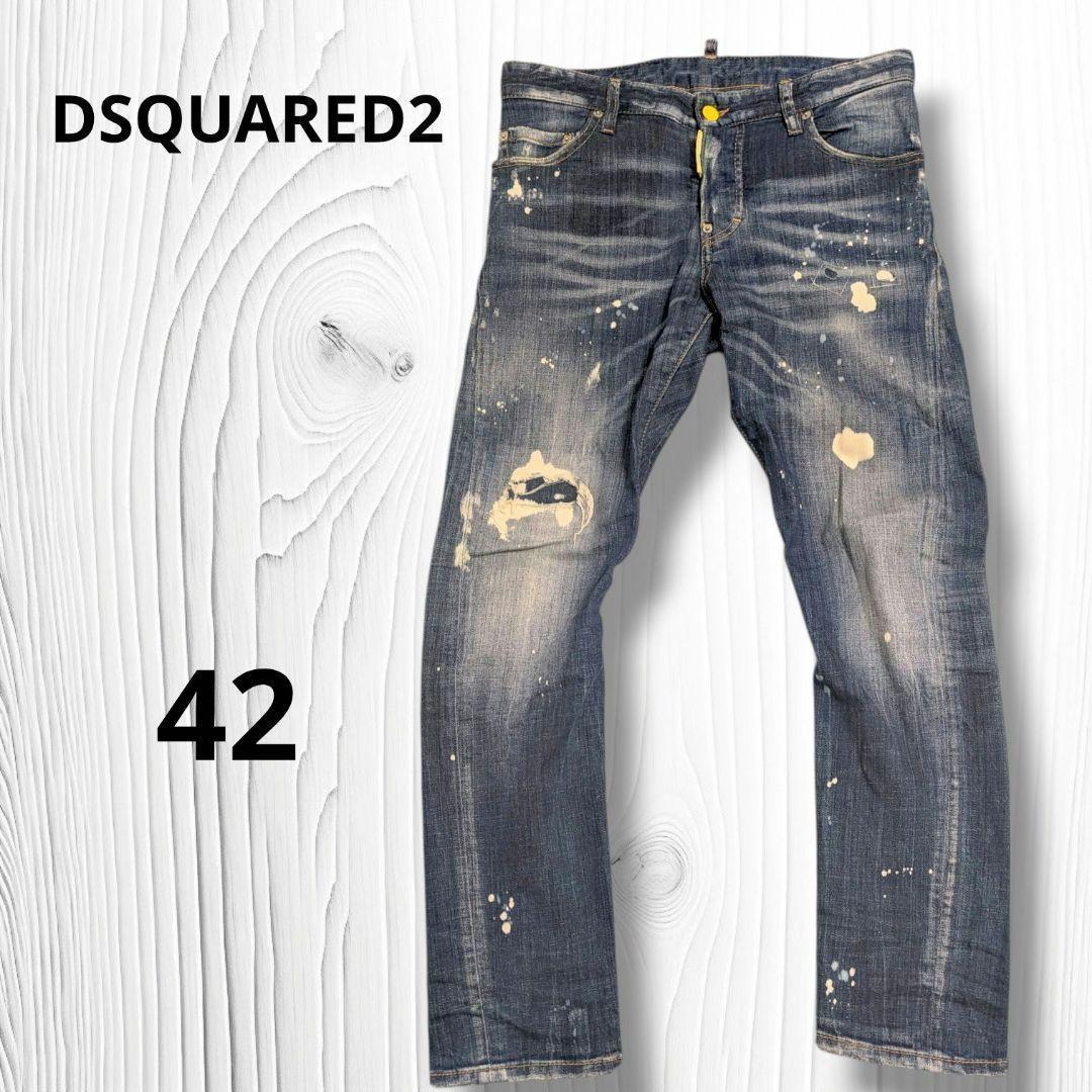 日本限定★完売 DSQUARED2 チロマニア SEXY TWIST 黄色 42
