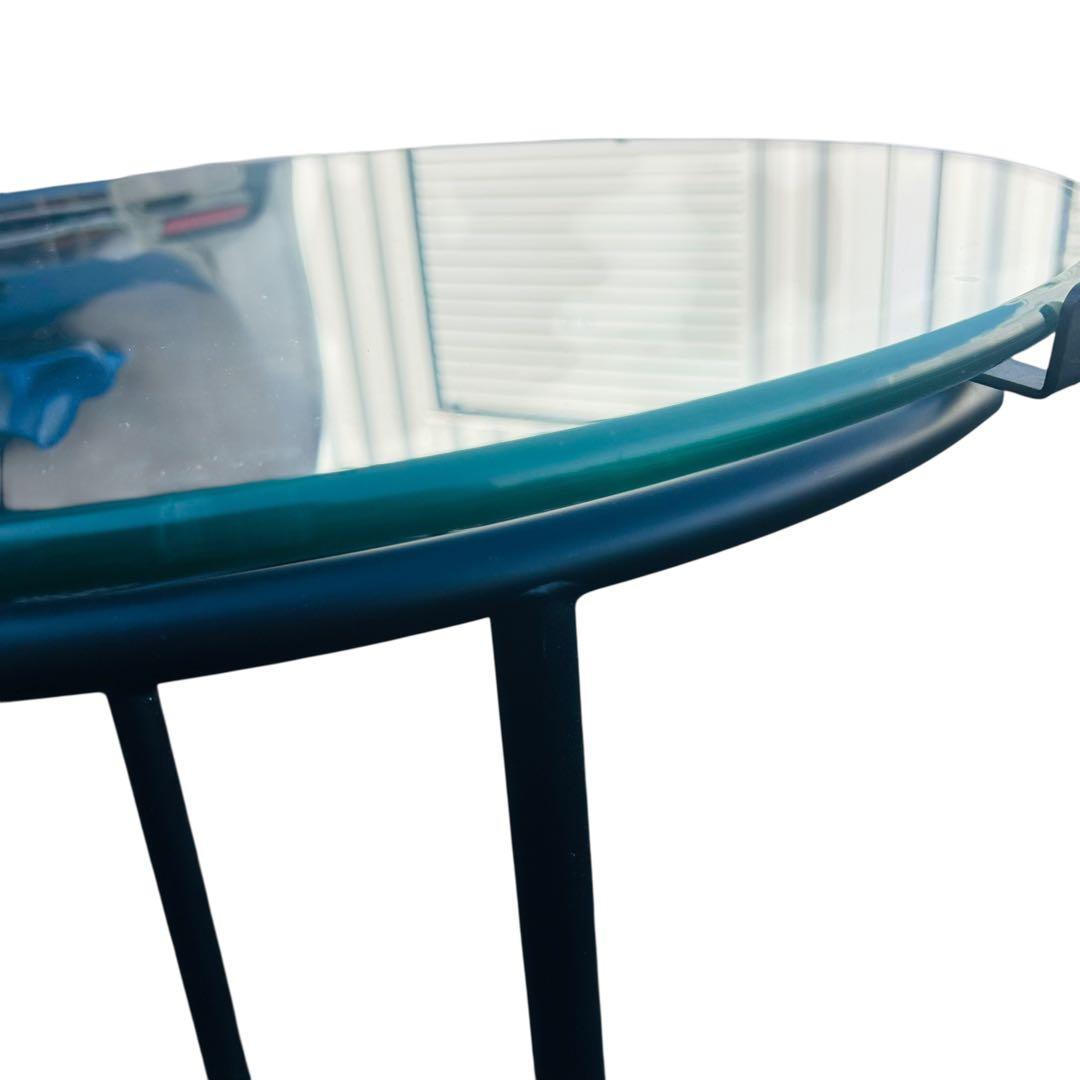 HUKLA フクラ TMRB Mサイズ ガラステーブル　70cm ブラック