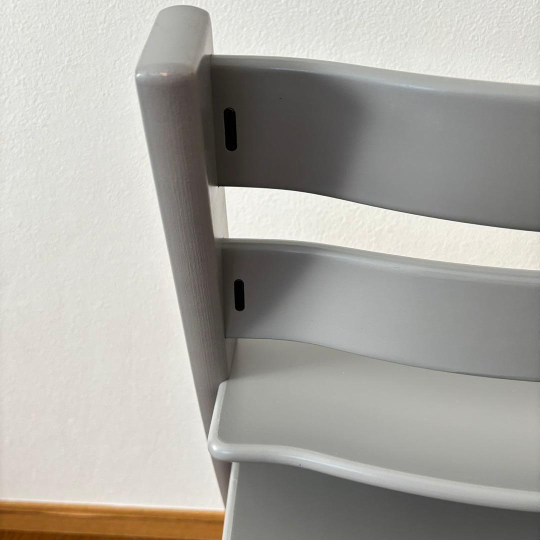 美品＊ストッケ　トリップ トラップ　ベビーチェア+ベビーセット　ストームグレー