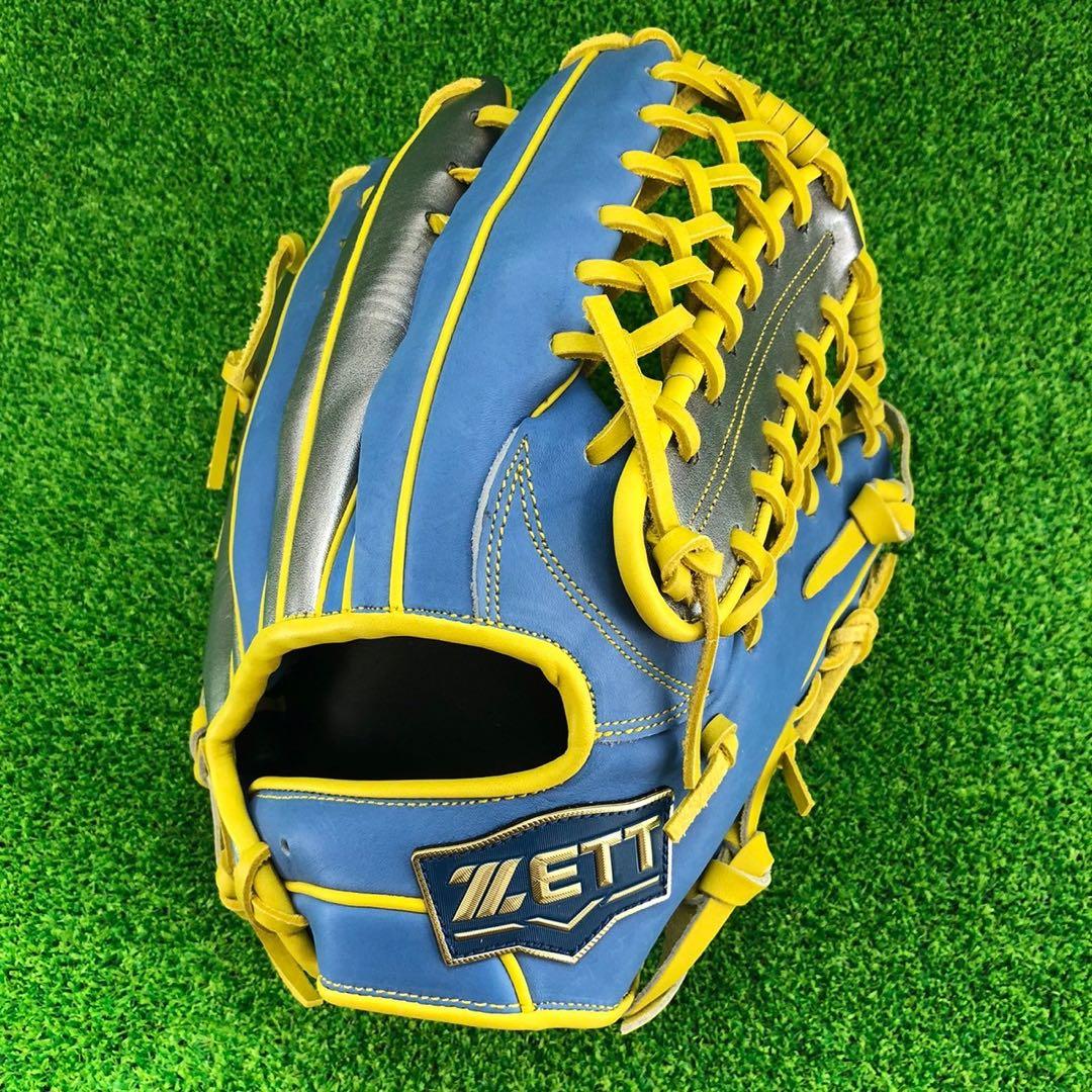 ゼット ZETT 外野用 硬式グローブ グラブ 右投げ 海外 kt532