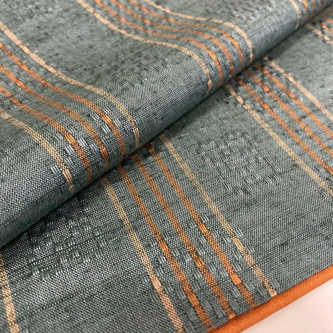 JNK M様　AK-3756 花織 越後花織 裄68 美しい花 ガード加工 正絹