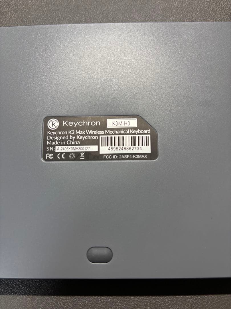 keychron k3max ホットスワップ対応　茶軸　US配列