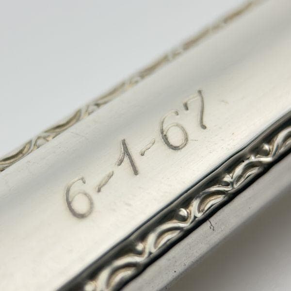 M1286 Vintage 1960s 純銀 WEBSTER レターオープナー