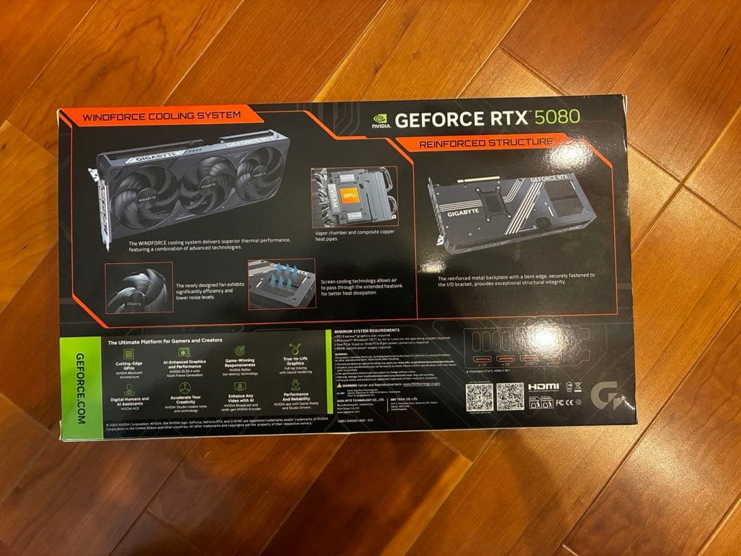 新品未開封 GIGABYTE Geforce RTX5080