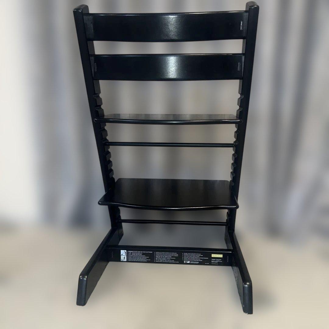 STOKKE TRIPP TRAPP ブラック　ベビーセット付