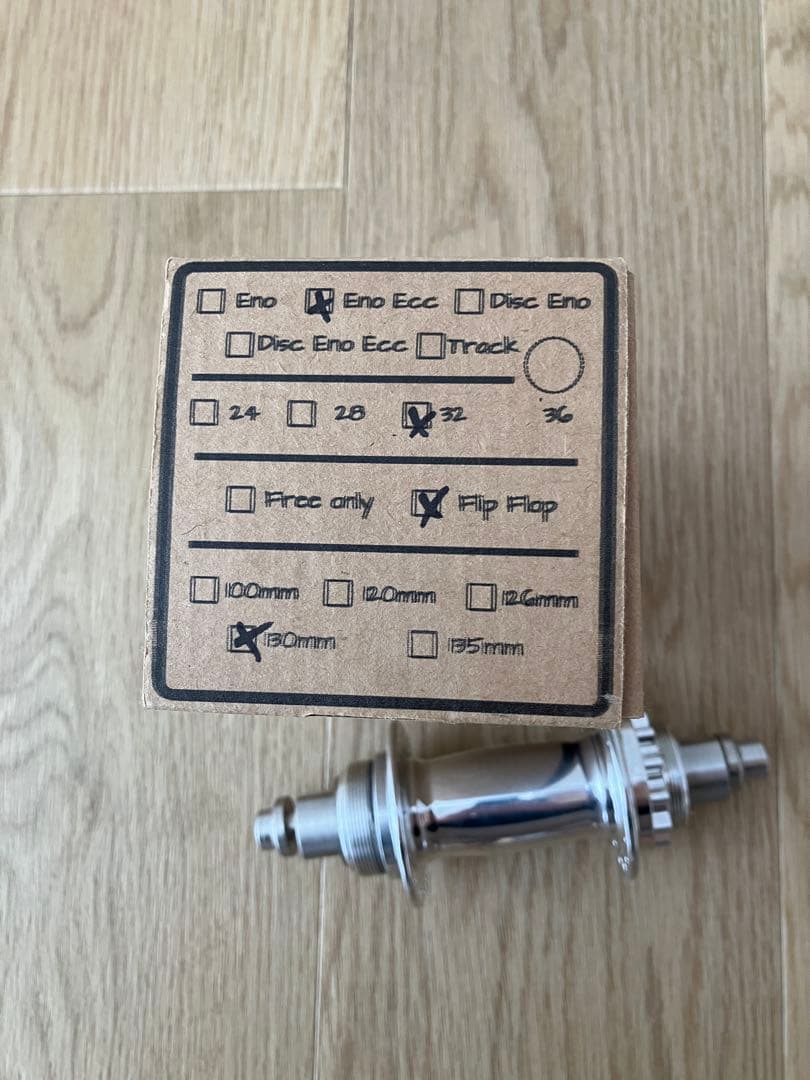 white industries ENO エキセントリックハブ　130mm 新品