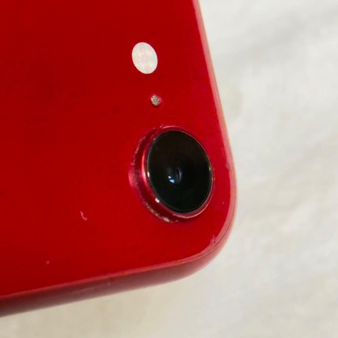【美品】Apple iPhone XR (赤) 本体SIMロックなし