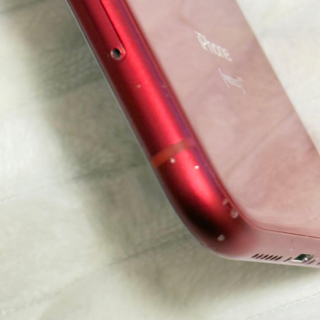 【美品】Apple iPhone XR (赤) 本体SIMロックなし