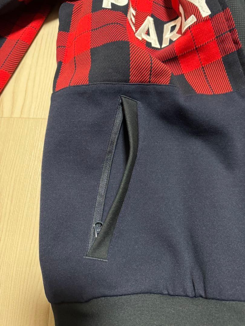 パーリーゲイツ　チェック柄　メンズ　ジャケット　パンツ