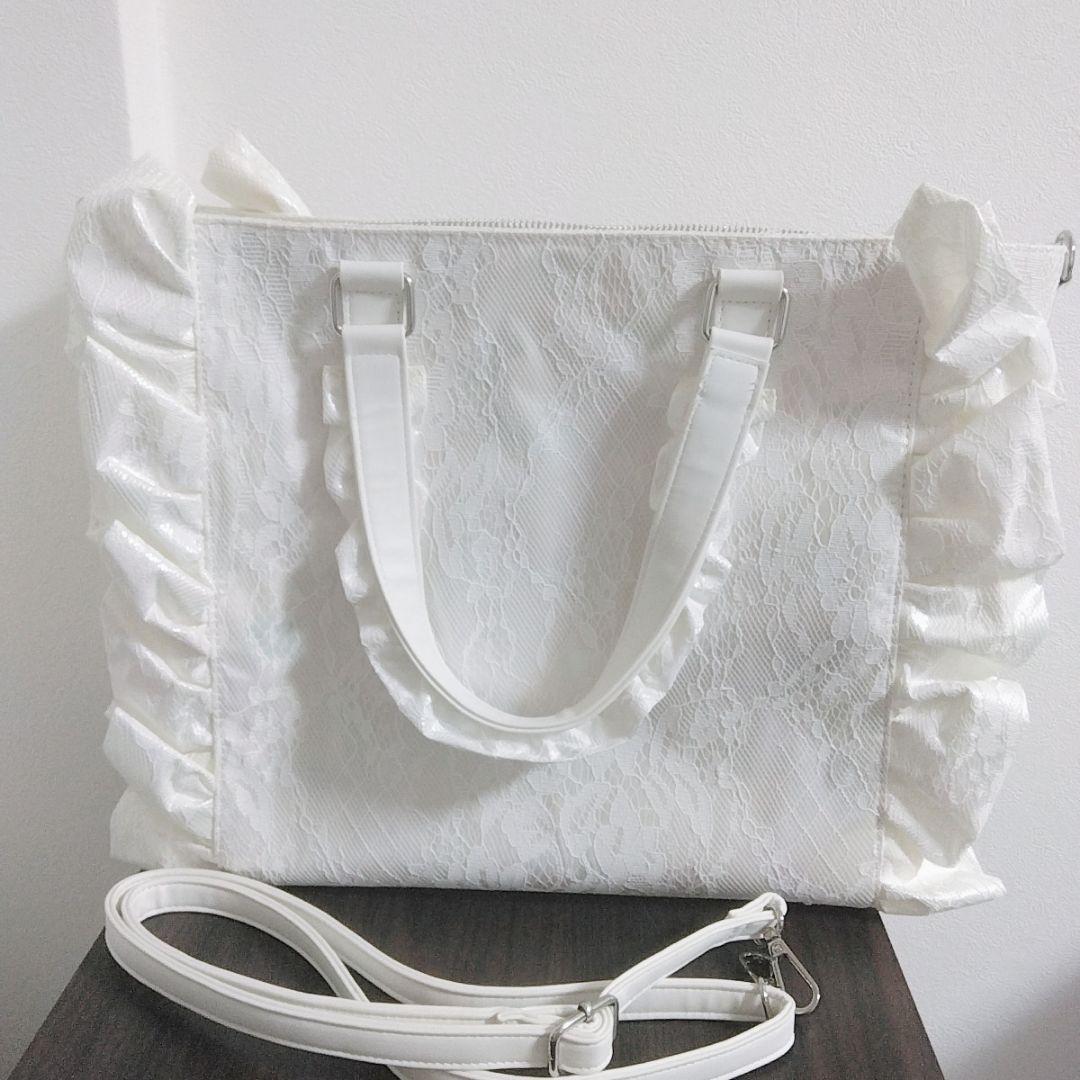 Pal elfy パルエルフィー オーロラレースBIG姫痛バ/地雷系 量産型 白