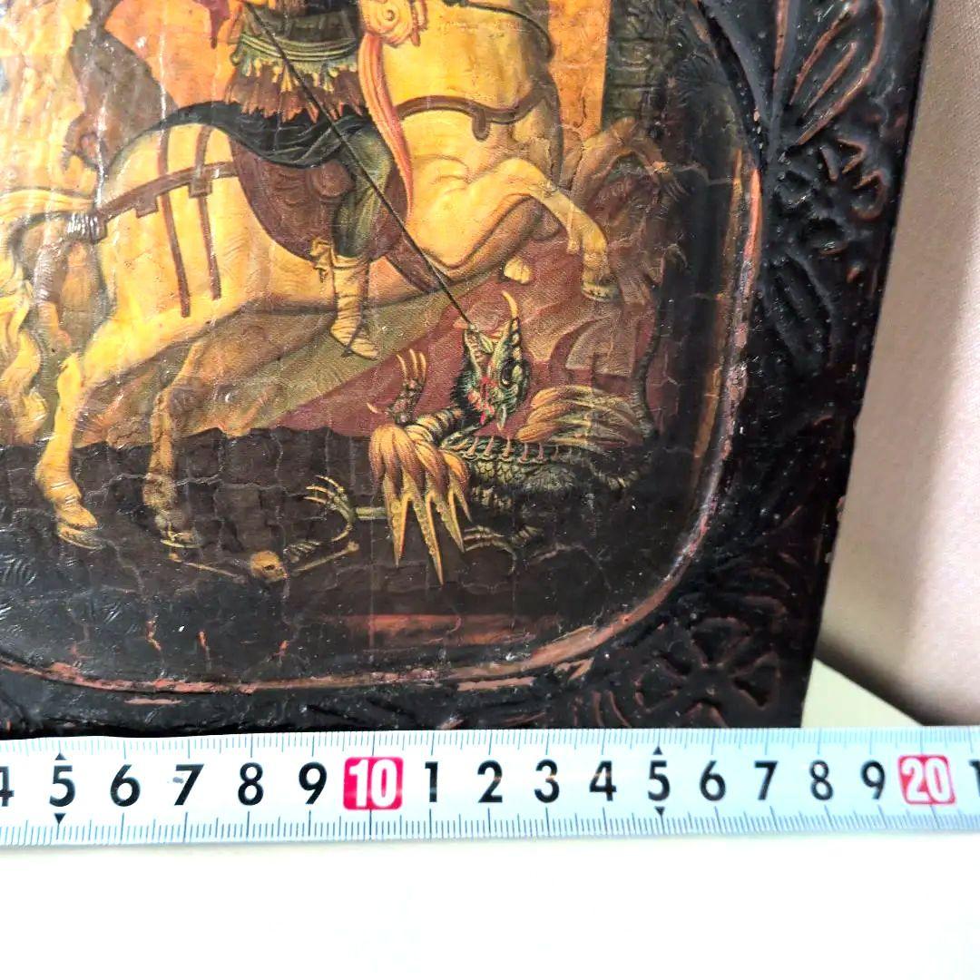 聖ミカエル アイコン 銅板