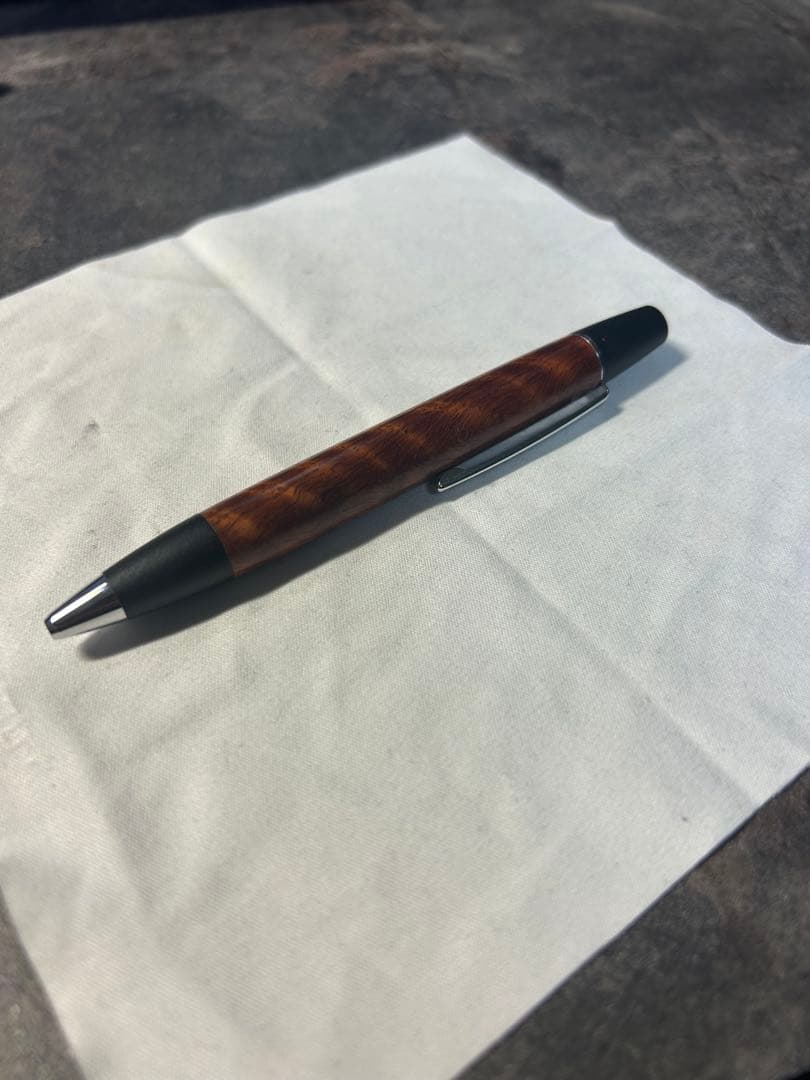 野原工芸　花梨縮杢BP おまけ　カヴェコスペシャルMP0.5