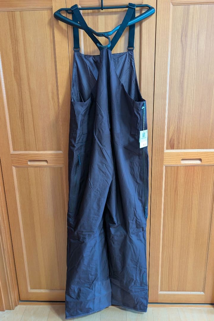 Patagonia メンズ・パウダー・タウン・ビブ オブシディアンプラム L