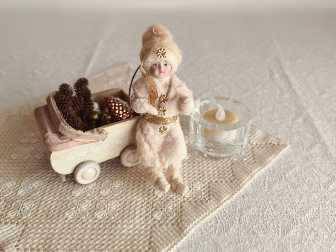 【チョコメルさま】vintage ❀ もみの木を運ぶ クリスマスの子ども