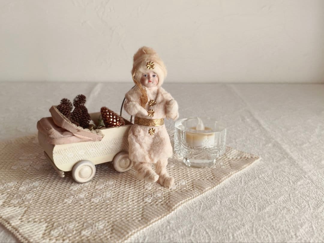 【チョコメルさま】vintage ❀ もみの木を運ぶ クリスマスの子ども