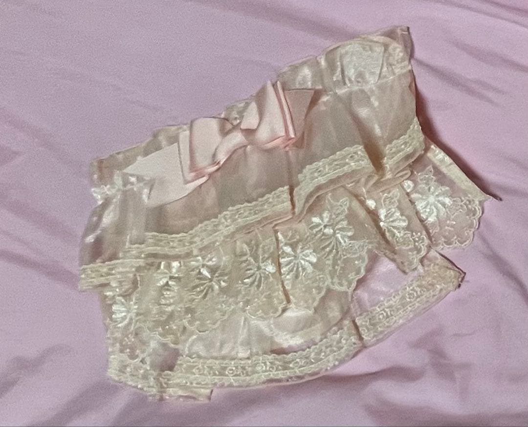 天使のカート×きゃんナナ　ラブリーレースカバー　ピンク Ｍサイズ