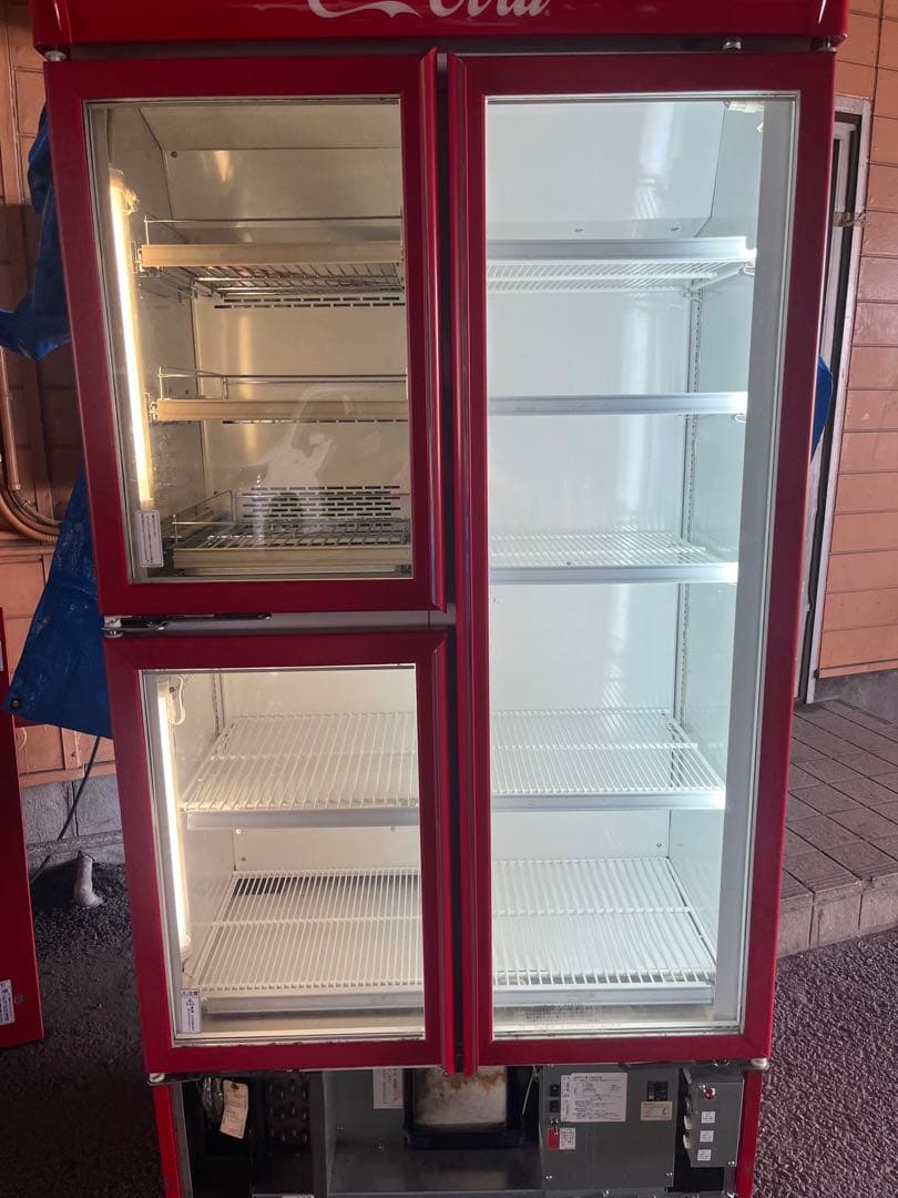 コカコーラ　冷温ショーケース　業務用