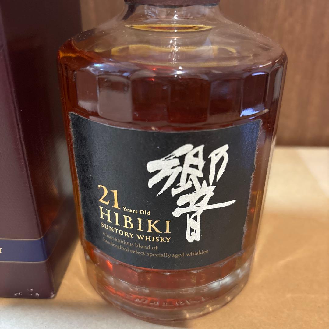 サントリーウイスキー響21年　350ml 箱付 ジャパニーズウイスキー 未開封