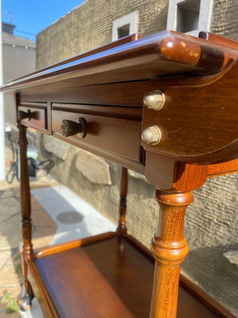 カリモク　キッチン　ワゴン　レトロ　オールド　ヴィンテージ アンティーク