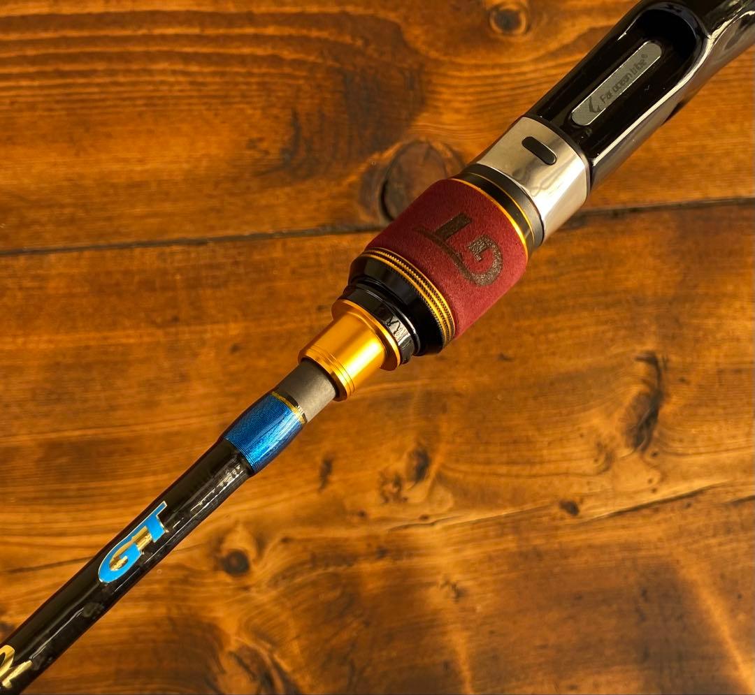 ジギングロッド　3ピースパックロッド　Fujiガイド タイラバ　カーボン　MH