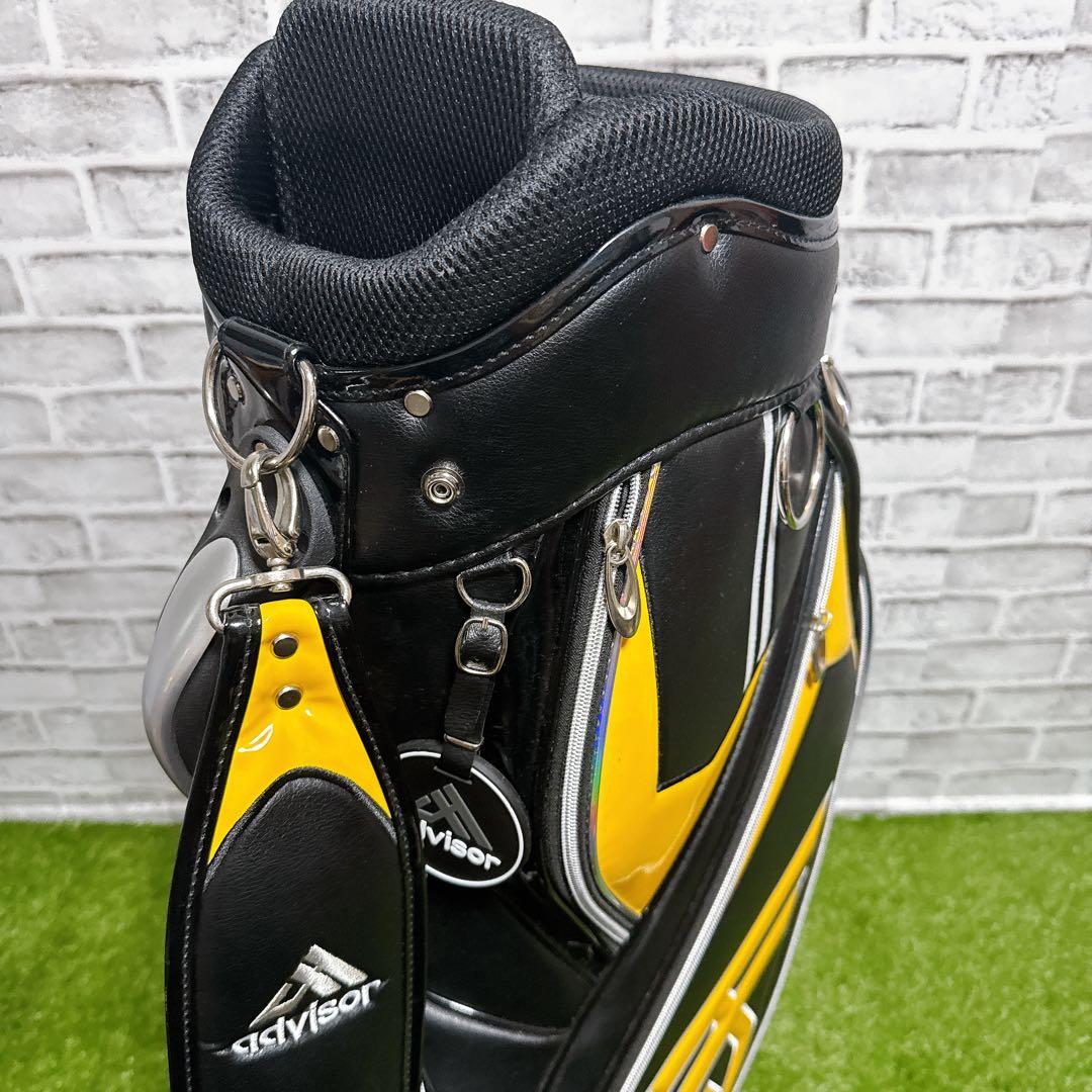 advisor メンズ　 ゴルフバッグ キャディバッグ　6口 良品