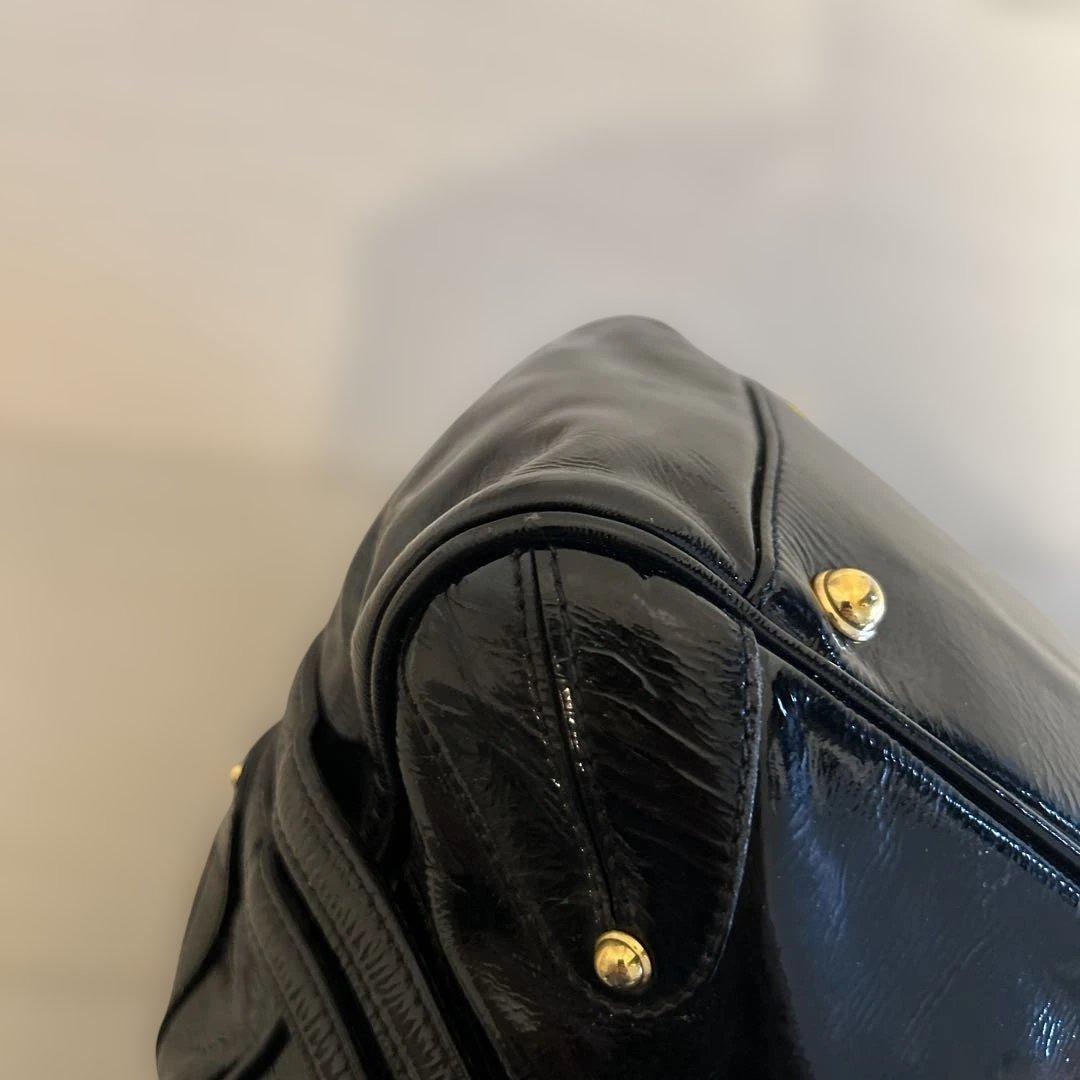 めりーグッチ ホースビット バンブー レザー ハンドバッグ ショルダー