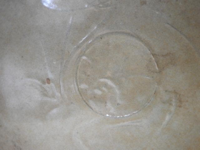 高麗青磁？平茶碗　MA301