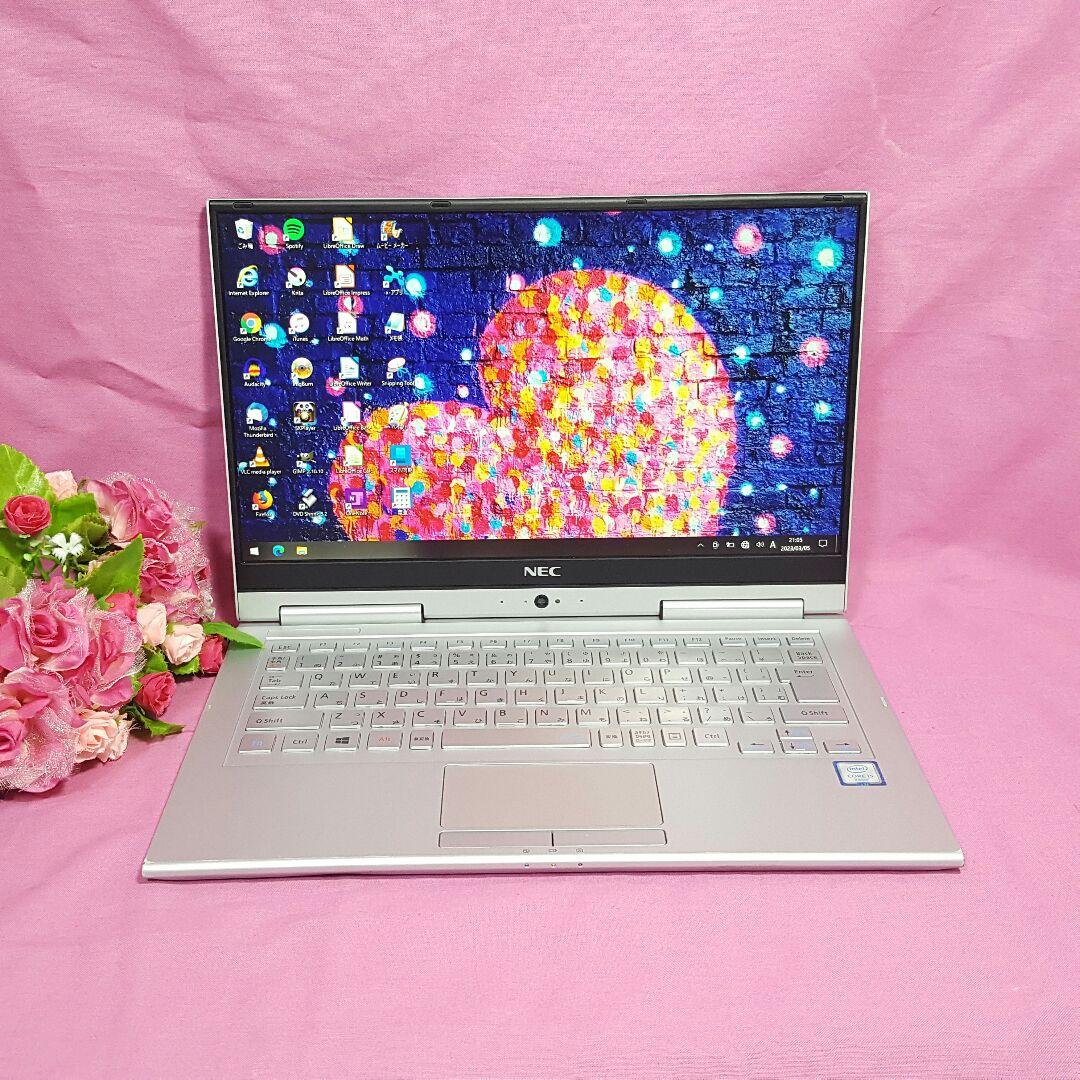 Windows11/SSD256G/タッチパネル/6世代CPU/小型軽量NEC