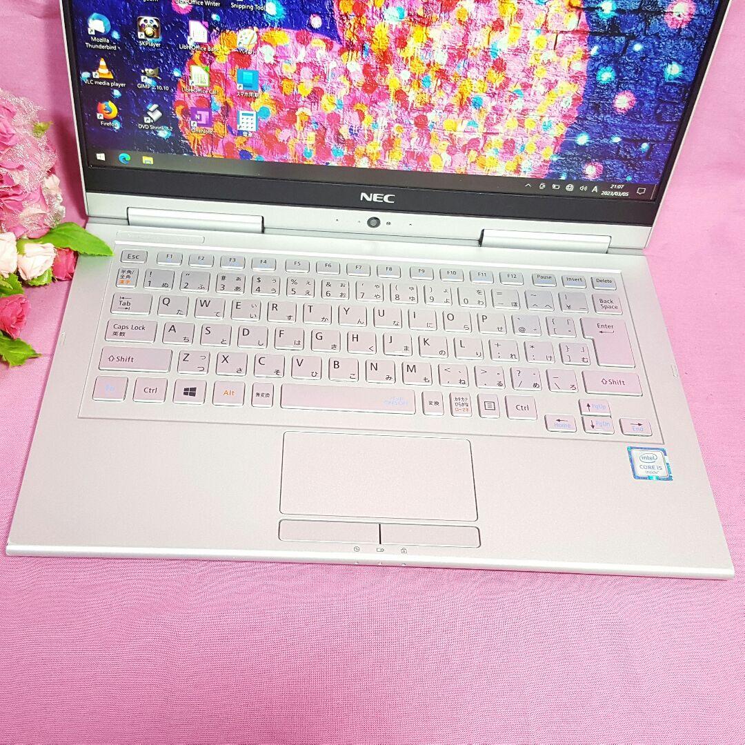 Windows11/SSD256G/タッチパネル/6世代CPU/小型軽量NEC