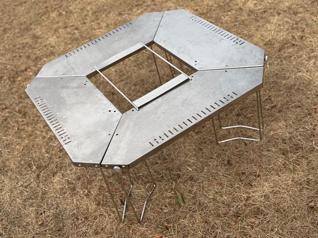 スノーピーク　ジカロテーブル【ブリッジセット】【専用オリジナルバッグ付】焚き火台