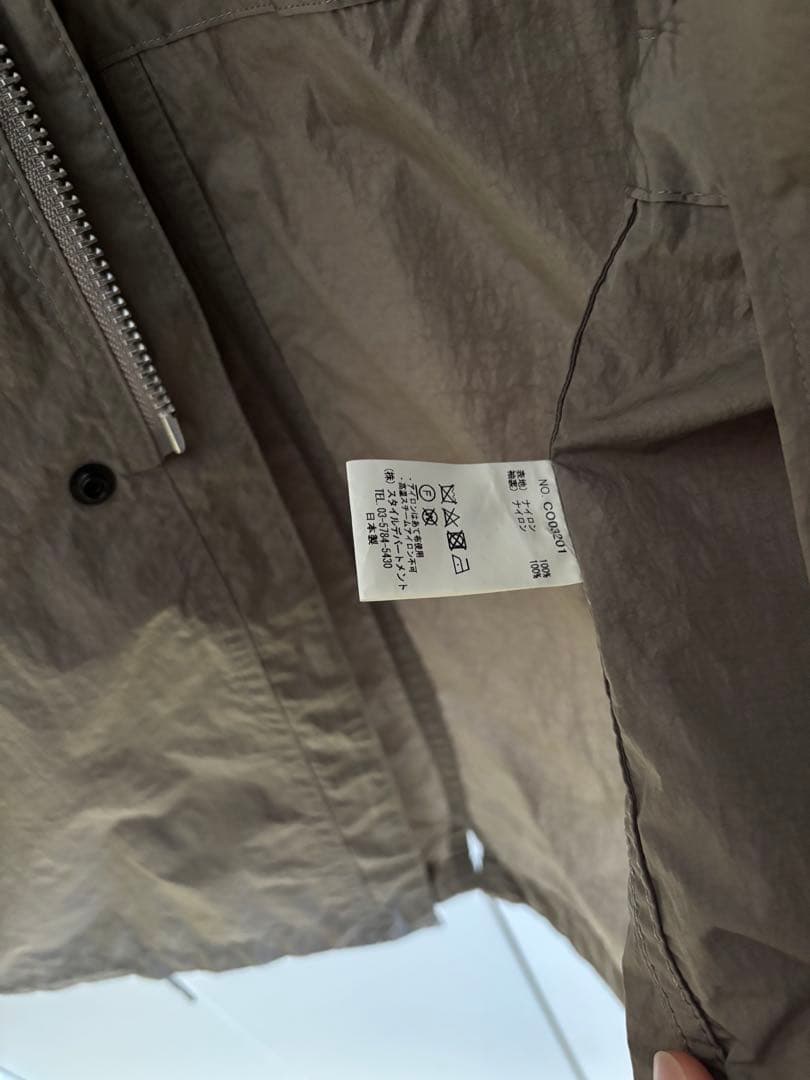 STILL BY HAND M65 ナイロン コート