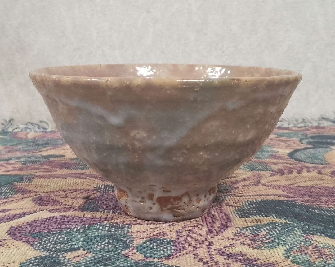 希少！十二世 坂高麗左衛門 萩焼茶碗 共箱 栞付き 保証品