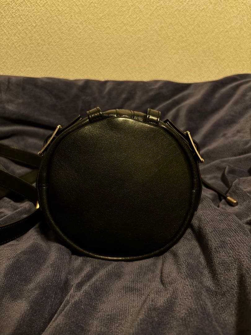 サンローラン　エディ期希少ライダースショルダーバック