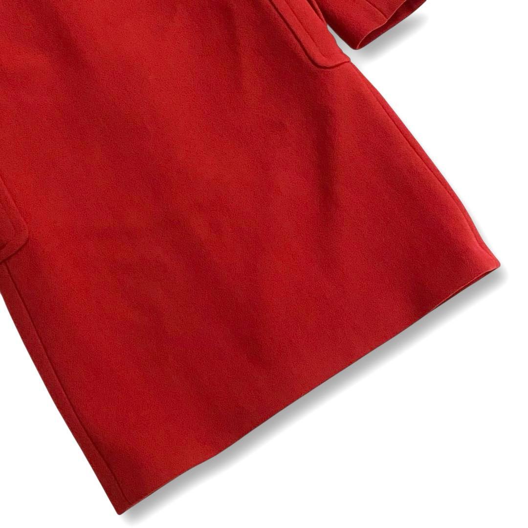 15-16AW★ミケーレ期★グッチ ダッフルコート 赤 メンズ 48 イタリア製