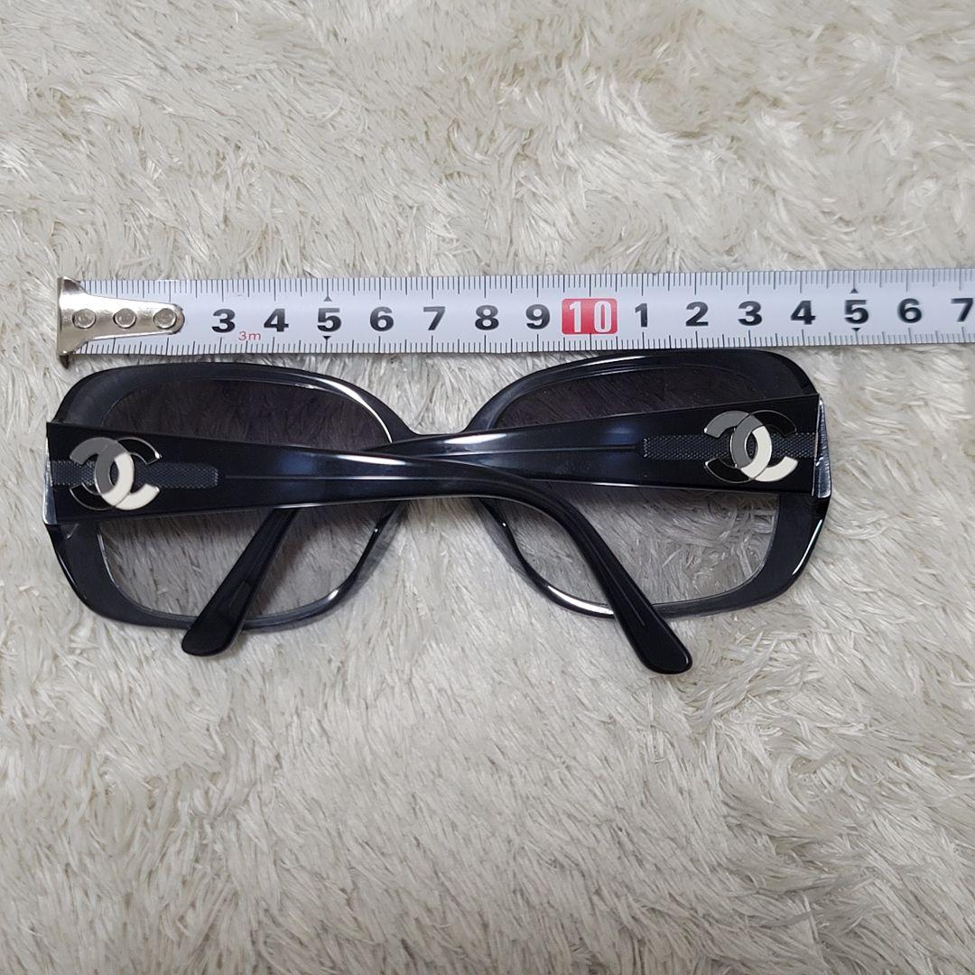 CHANEL シャネル サングラス ココマーク グレー ケース保存袋付き