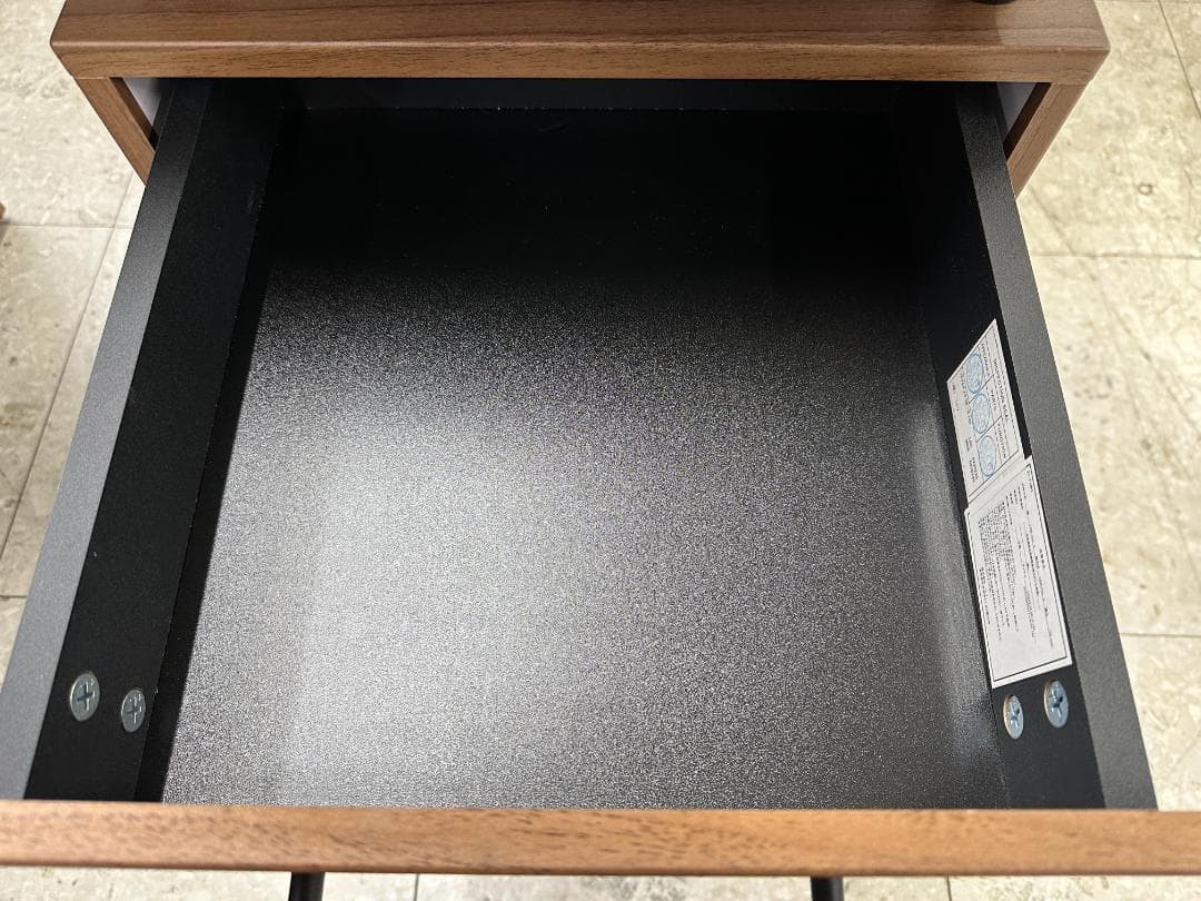 ニトリ　L字デスク　システムデスク　ラボーロ140　RB004　ブラウン