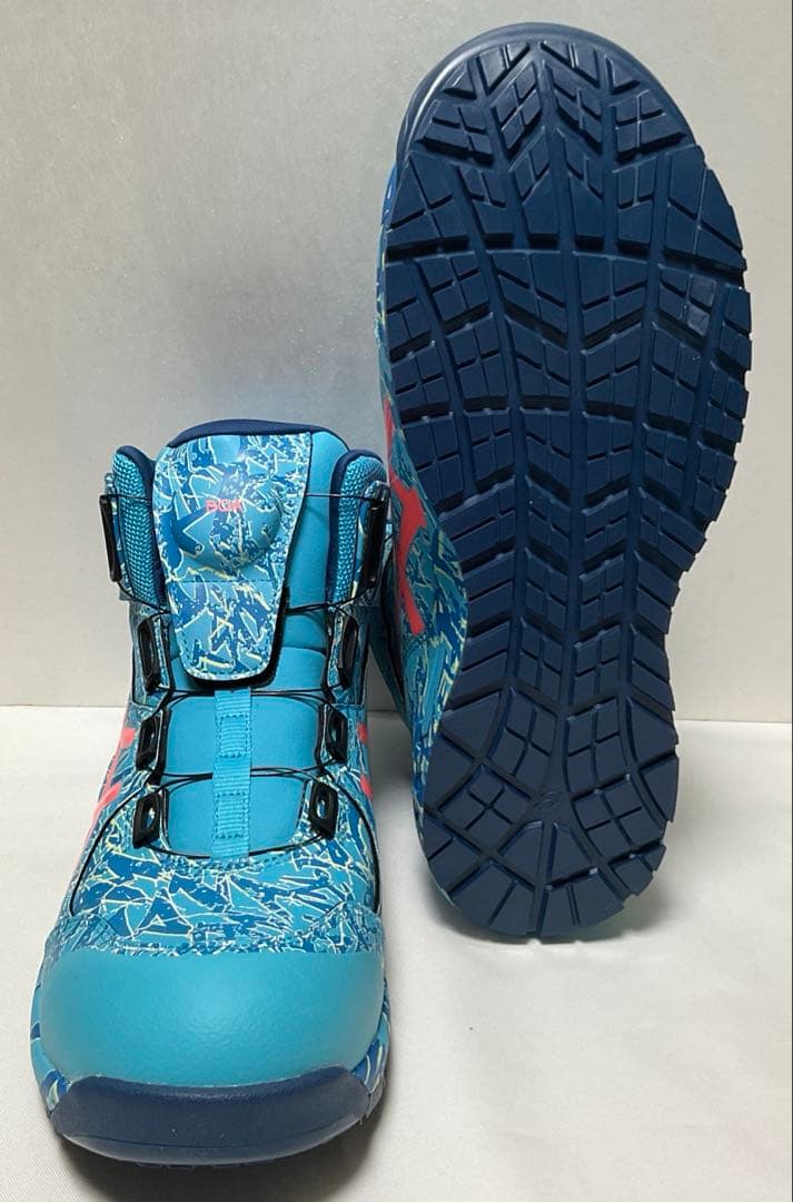 ②−1アシックス安全靴限定品ウィンジョブCP304BOA MAGMA27.0cm