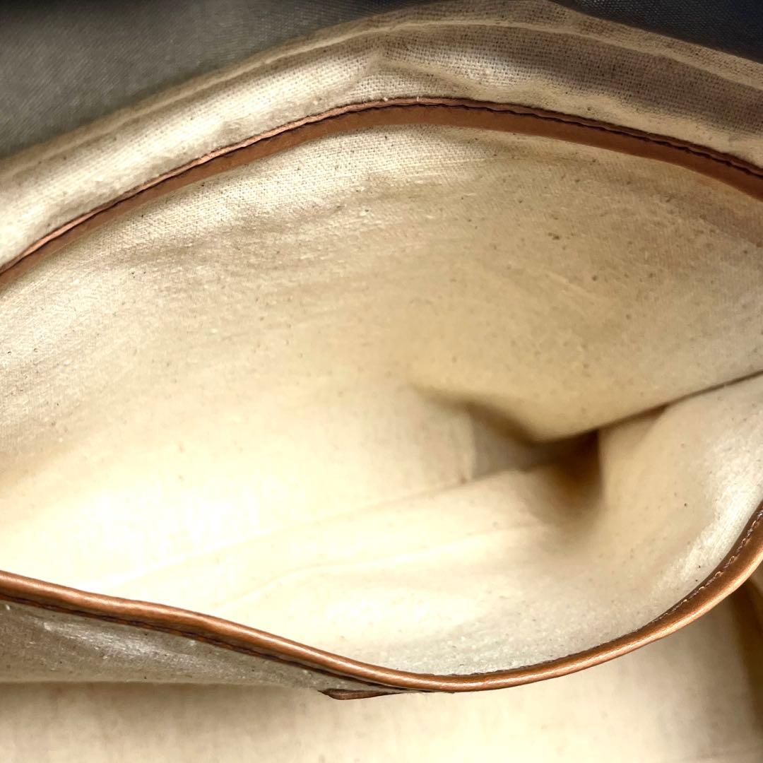 ゲンテン　ショルダーバッグ　2way トート　オールレザー　大容量　ビジネス