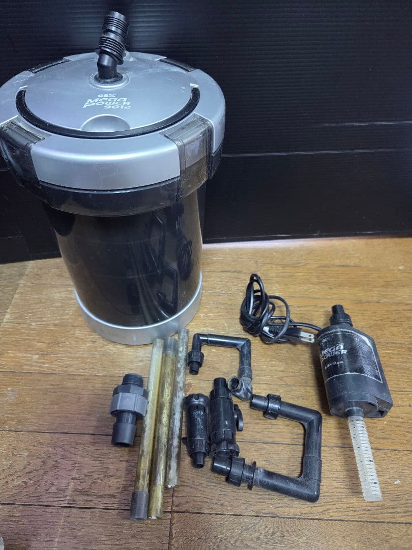 グラステリア　90cmガラス水槽　外部濾過セット