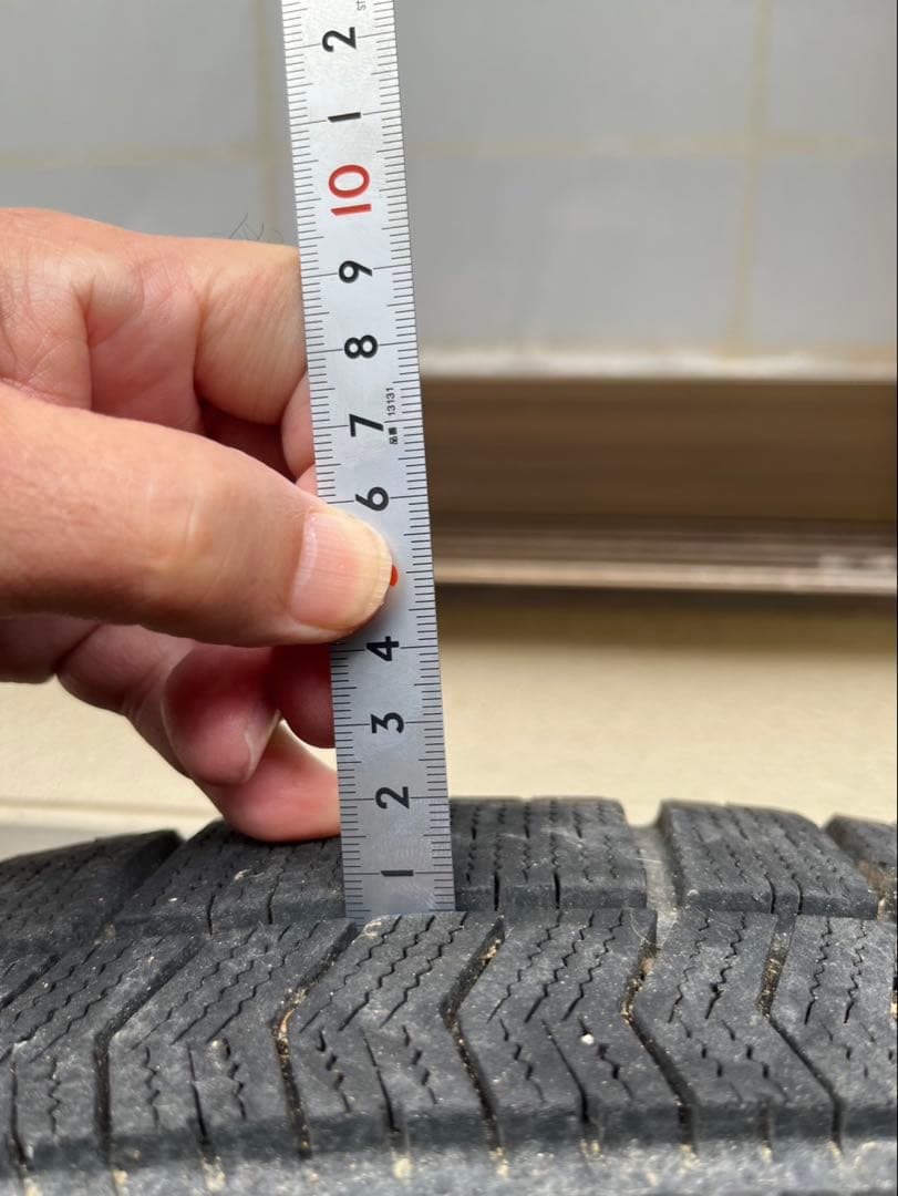 【値下げ】215/60/R17 ブリザックVRX 日産純正ホイール付き4本セット