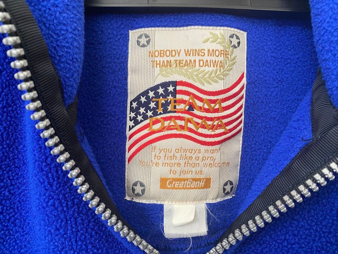 TEAM DANA フリースジャケット 青(即購入可能)