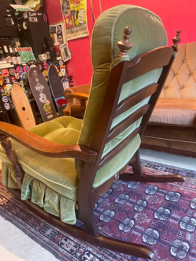 飛騨産業 穂高 ロッキングチェア レトロ 椅子