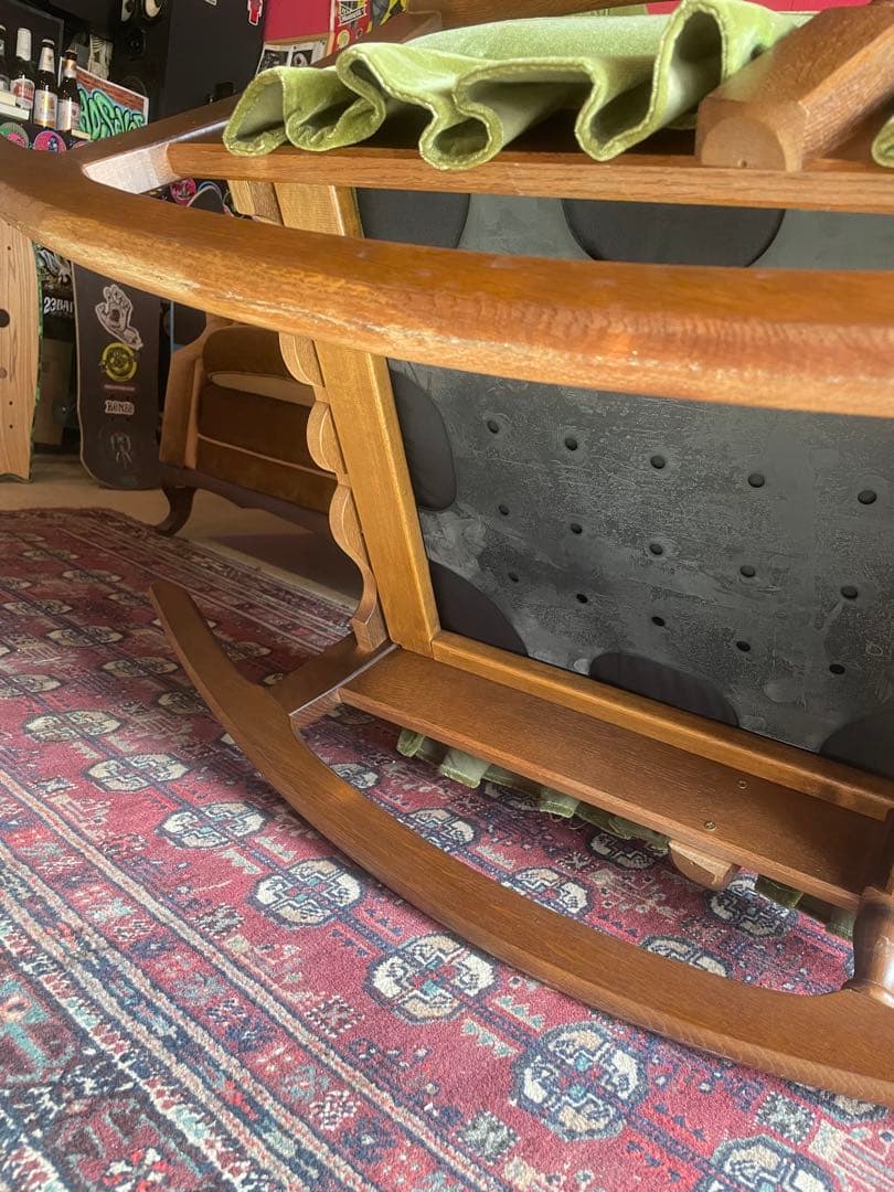 飛騨産業 穂高 ロッキングチェア レトロ 椅子