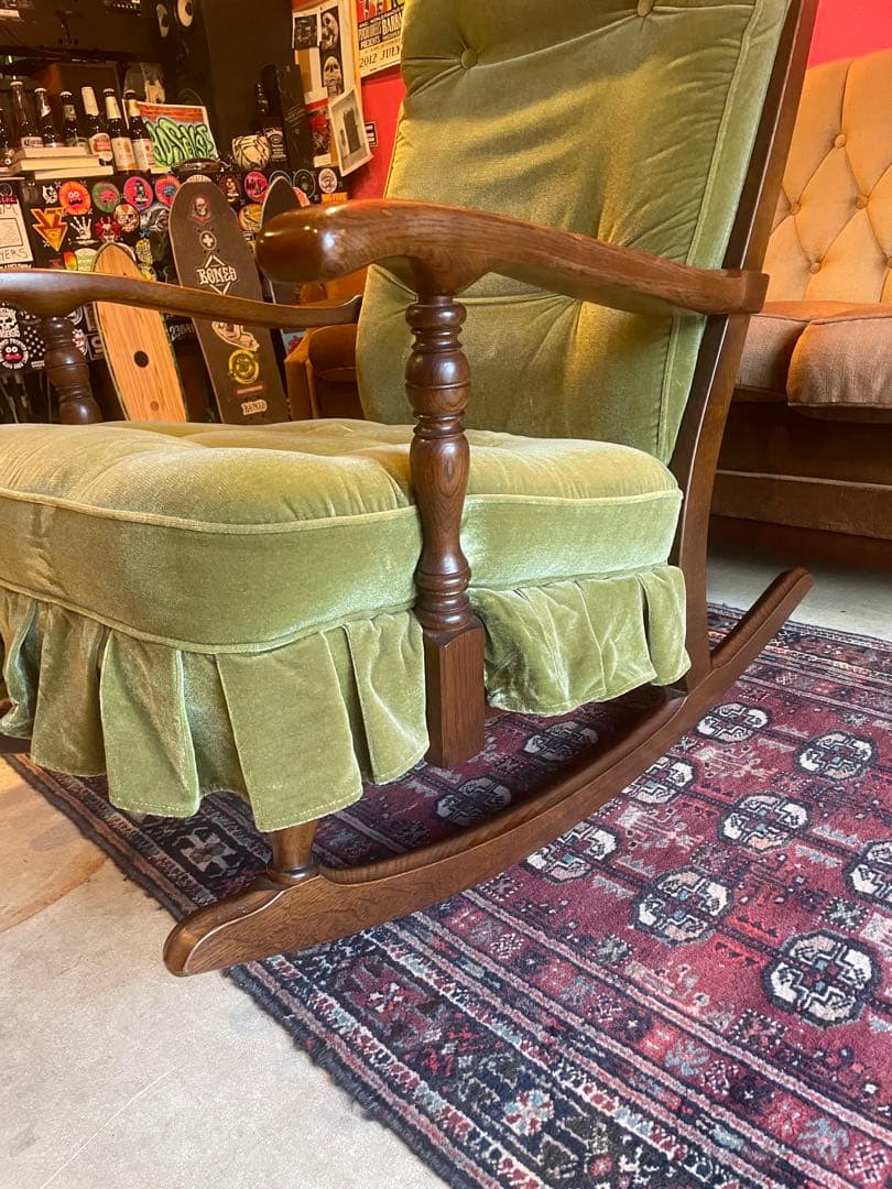 飛騨産業 穂高 ロッキングチェア レトロ 椅子