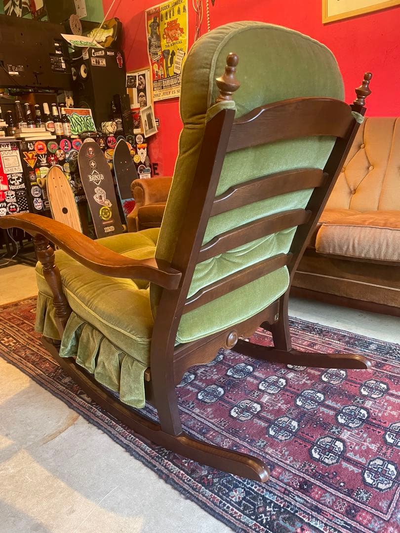 飛騨産業 穂高 ロッキングチェア レトロ 椅子