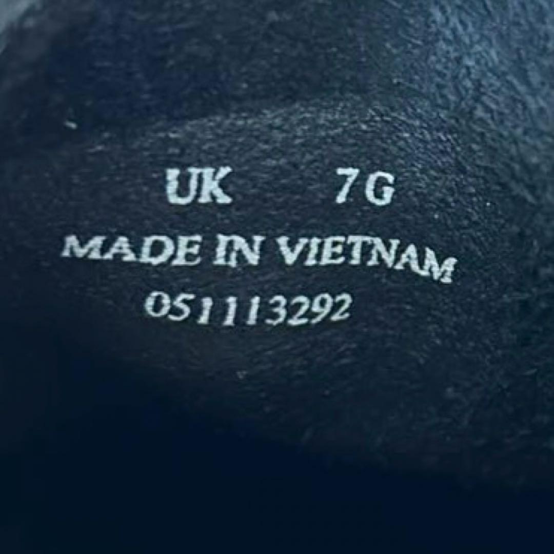 miesvdr Clarks ワラビーブーツ　レザー　ブラック　25.5㎝