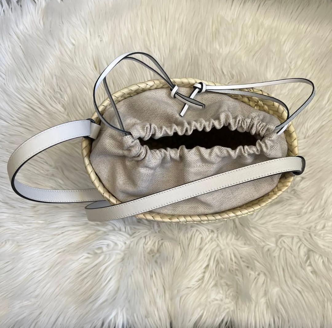 LOEWE かごバッグ ナチュラル　ヤシの葉