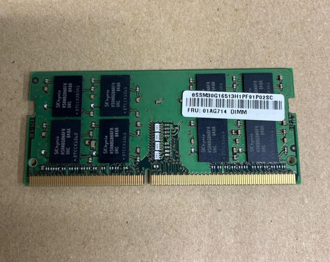 SKhynix ノートPCメモリ 16GB 2Rx8 PC4-2400T 1枚