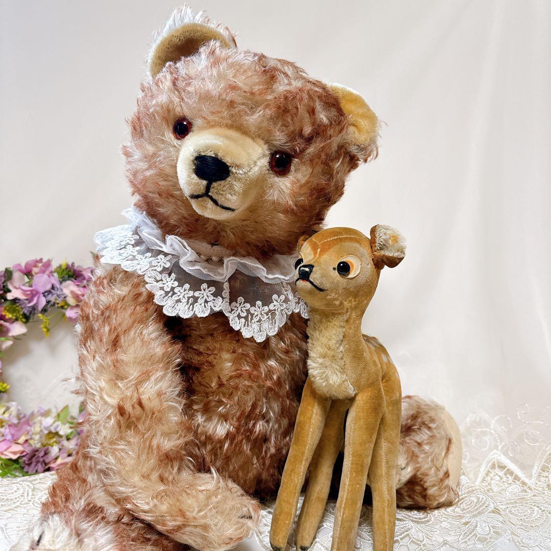 ❤️うさぽん様❤️ アンティークベア　2体セット